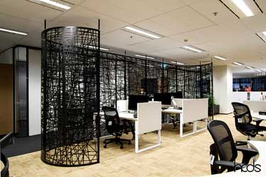 Curved Laser Cut Screens